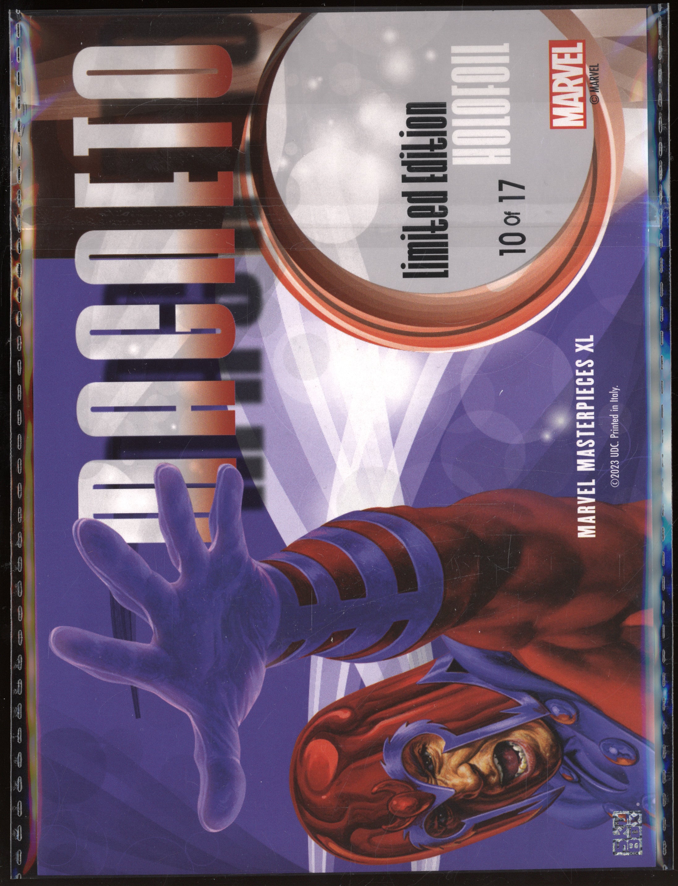 Magneto 2023 Skybox Masterpieces XL 10 Limited Edition Holofoil