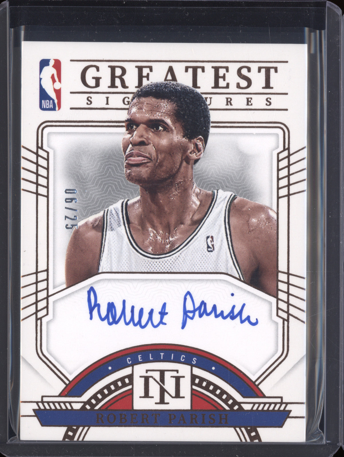 Robert Parish 2023-24 Panini NT NGS-RBP NBA Greatest Signatures Bronze 6/25
