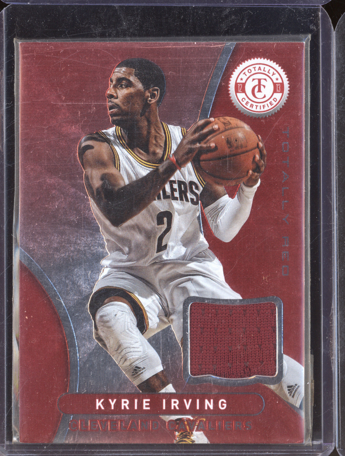 Kyrie Irving 2012-13 Panini Totally Certified 30 Red Materials