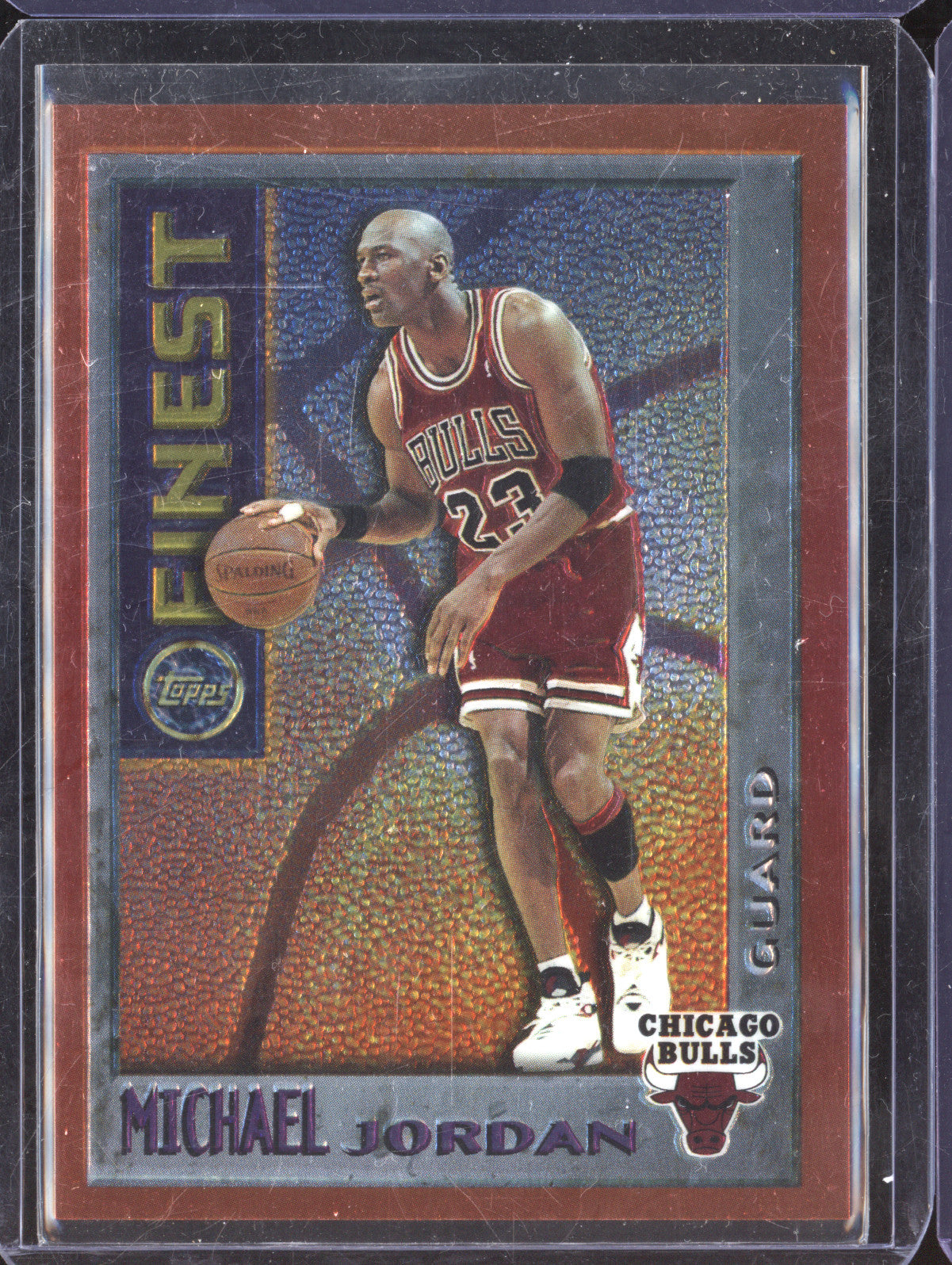 Michael Jordan 1995-96 Topps Finest Mystery M1