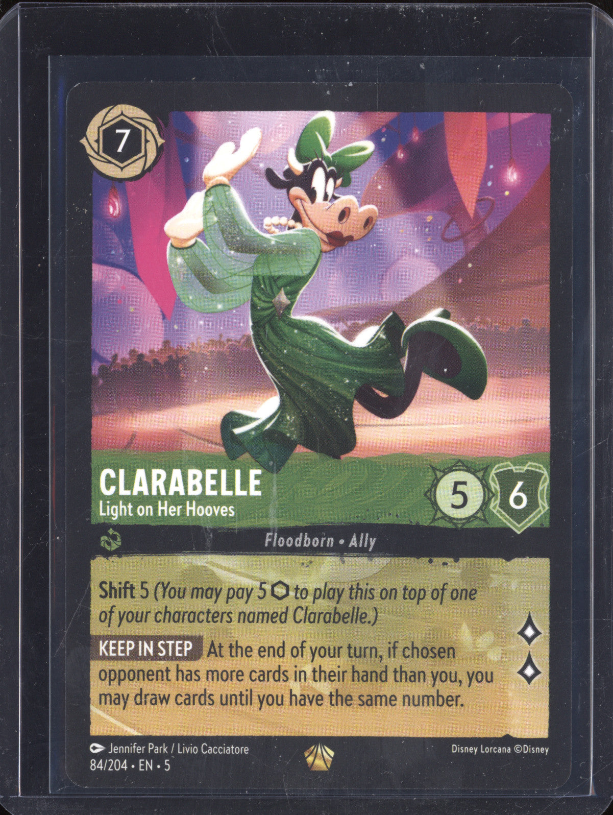 Clarabelle 2024 Disney Shimmering Skies 84/204 Legendary