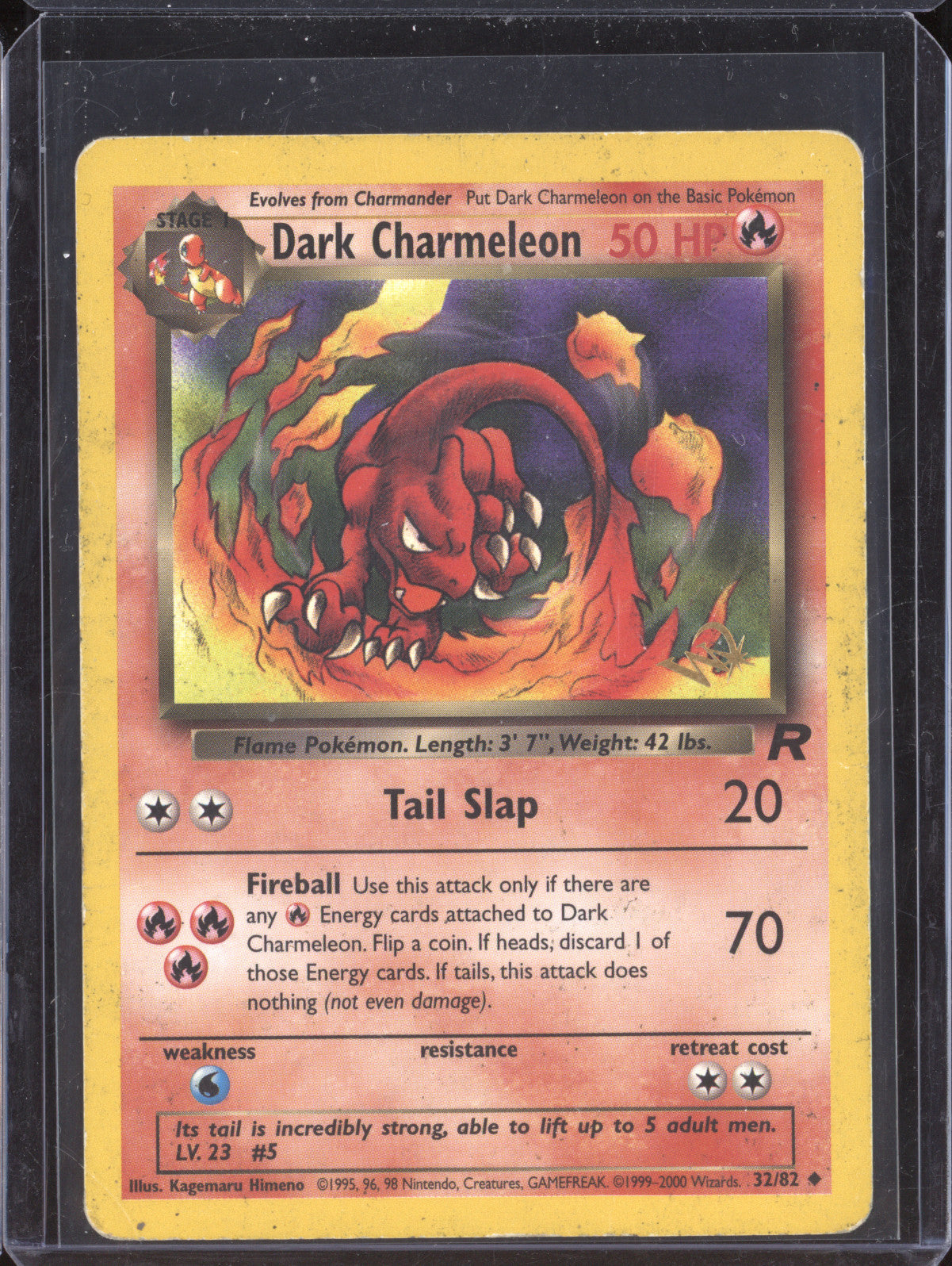 Dark Charmeleon 2000 Pokemon Wizards of the Coast Promos 32/82 Stamped Promo