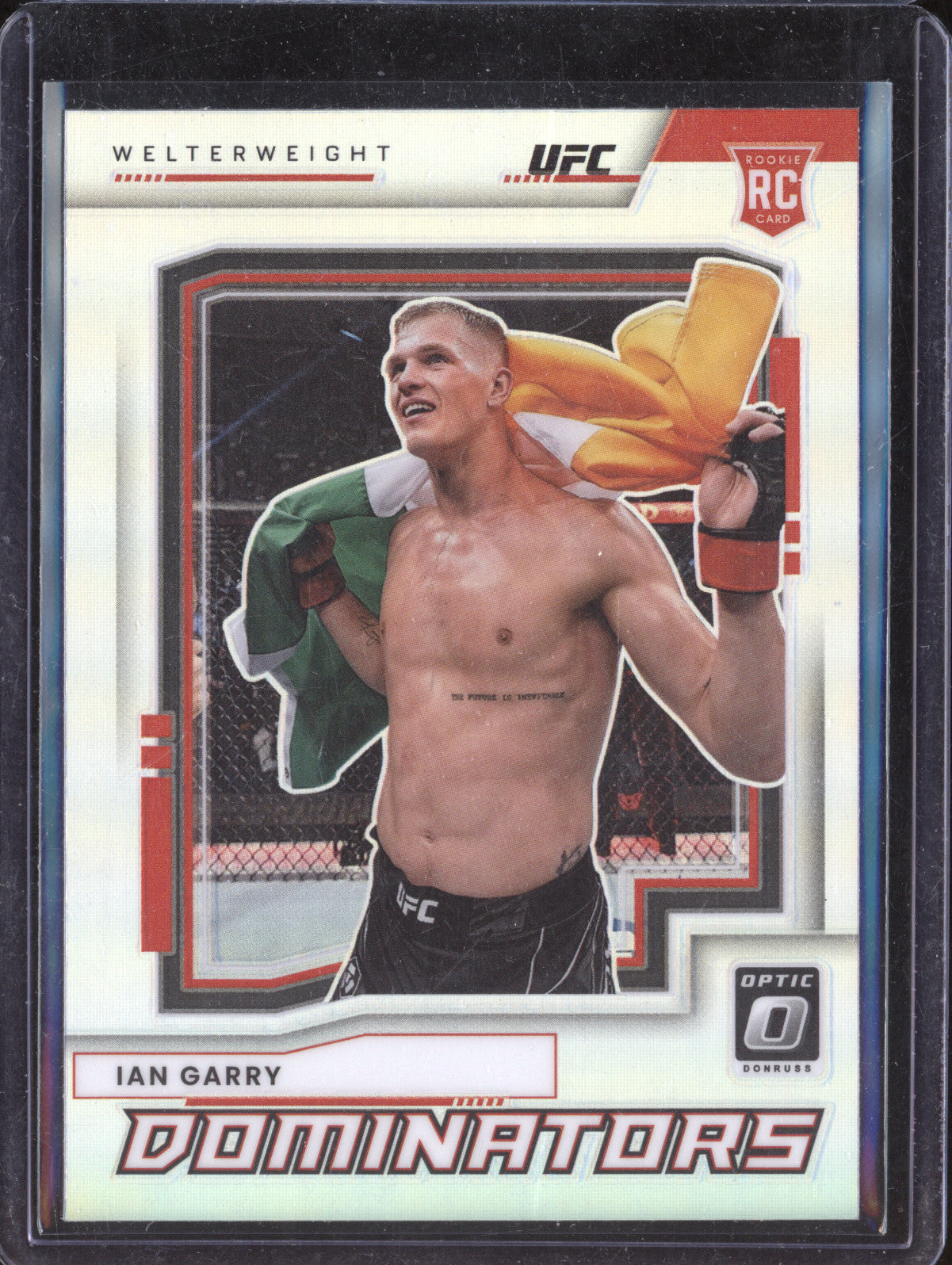 Ian Garry 2022 Panini Donruss Optic 19 Dominators Holo RC