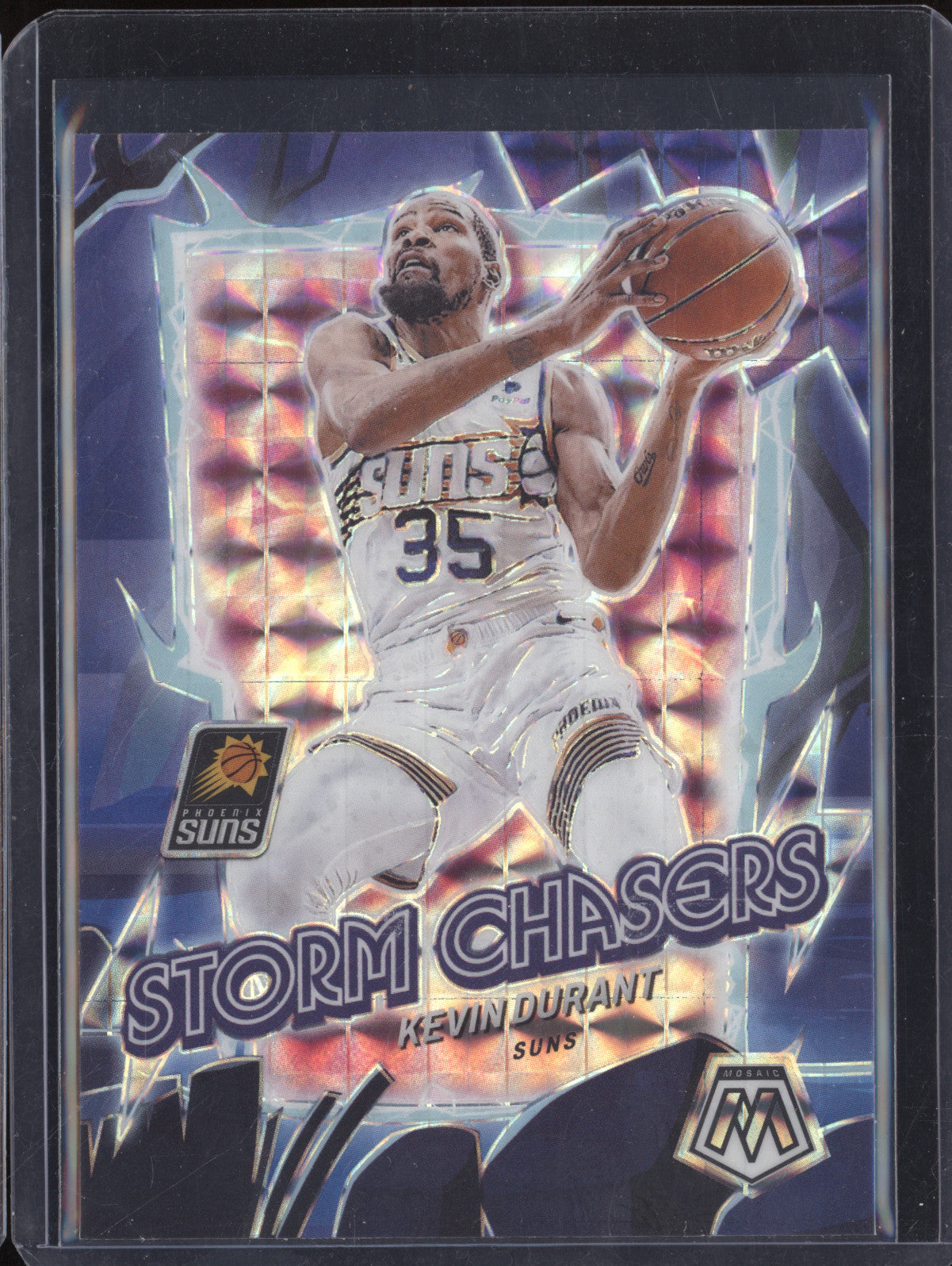 Kevin Durant 2023-24 Panini Mosaic 7 Storm Chasers Mosaic