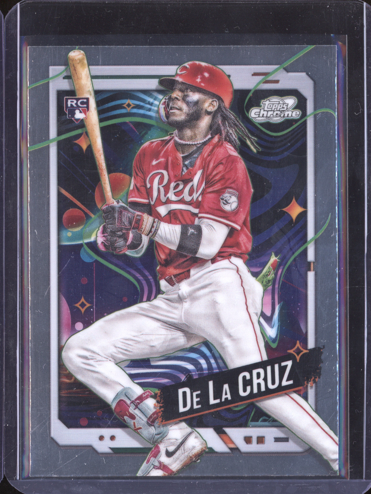 Elly De La Cruz 2024 Topps Cosmic Chrome 44 RC
