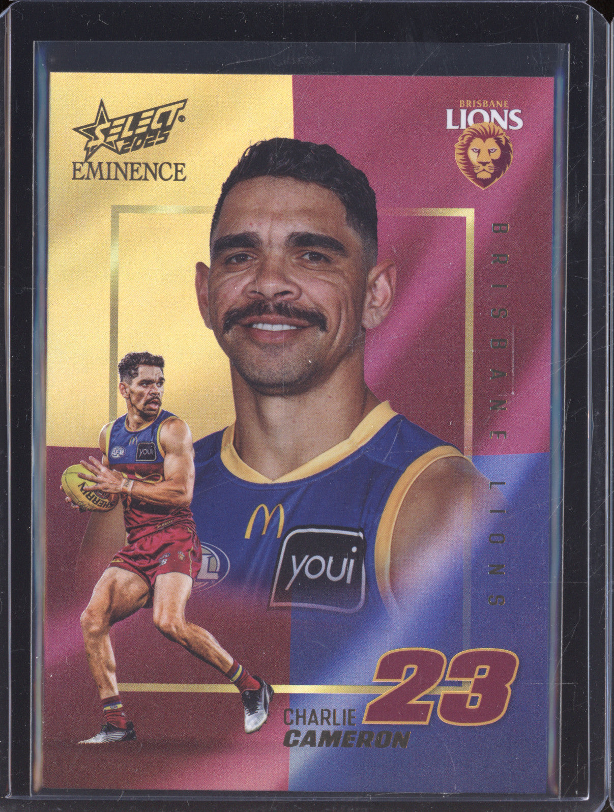 2025 AFL Select Eminence Colours C16 Charlie Cameron 108/190