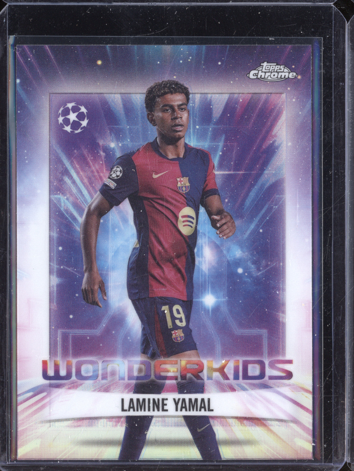 Lamine Yamal 2024-25 Topps Chrome WK-1 Wonderkids