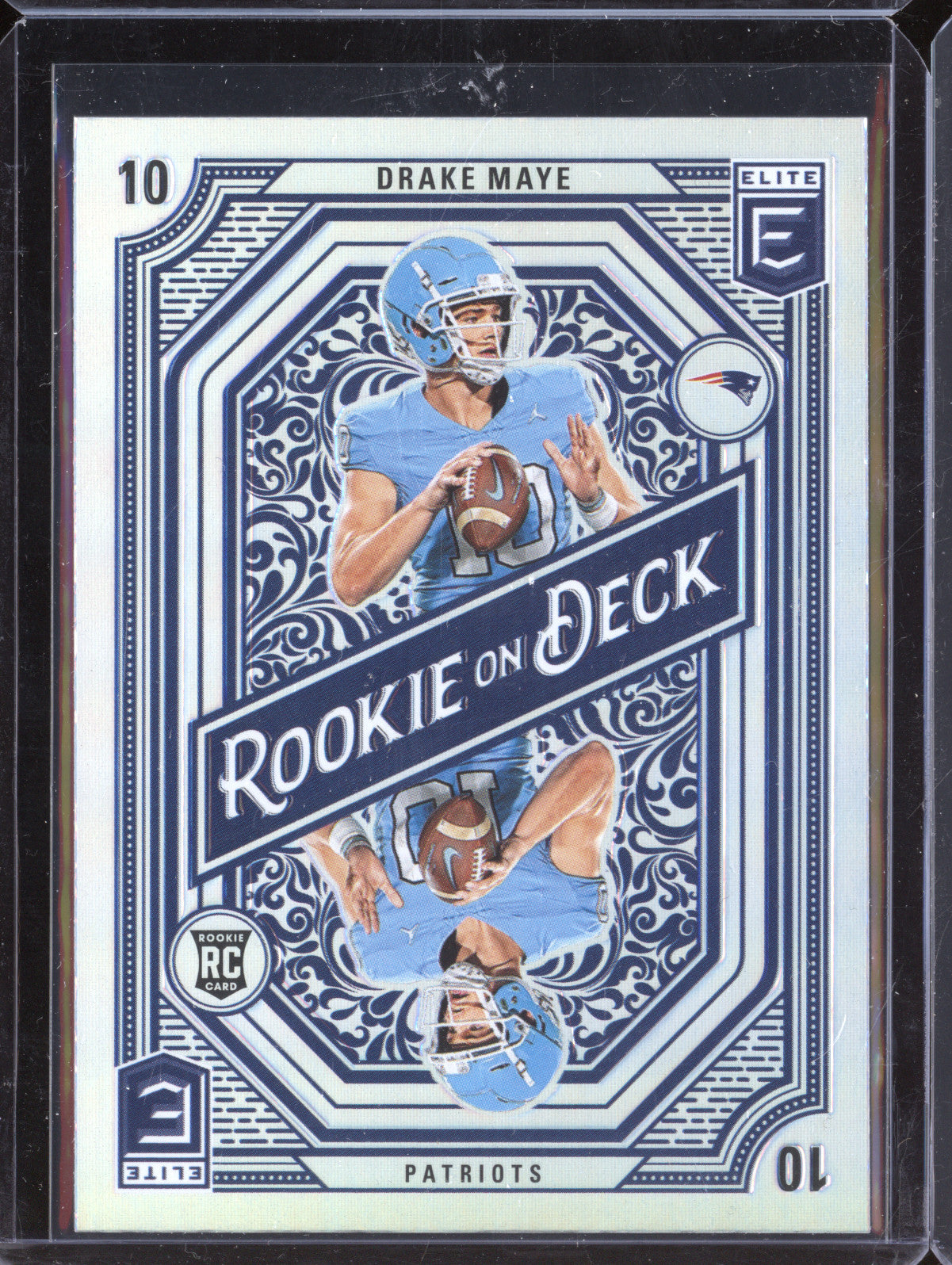 Drake Maye 2024 Panini Donruss Elite 3 Rookie on Deck RC