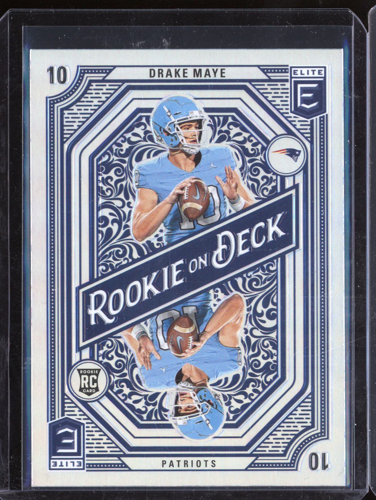 Drake Maye 2024 Panini Donruss Elite 3 Rookie on Deck RC