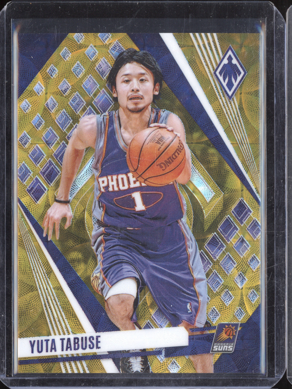 Yuta Tabuse 2023-24 Panini Phoenix 220 Gold Choice 4/10