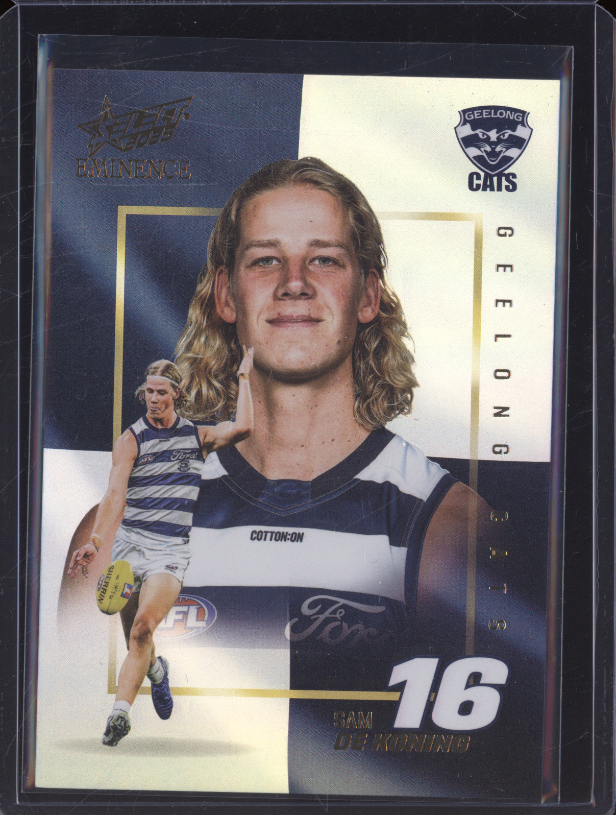 2025 AFL Select Eminence Colours C76 Sam De Koning 077/190