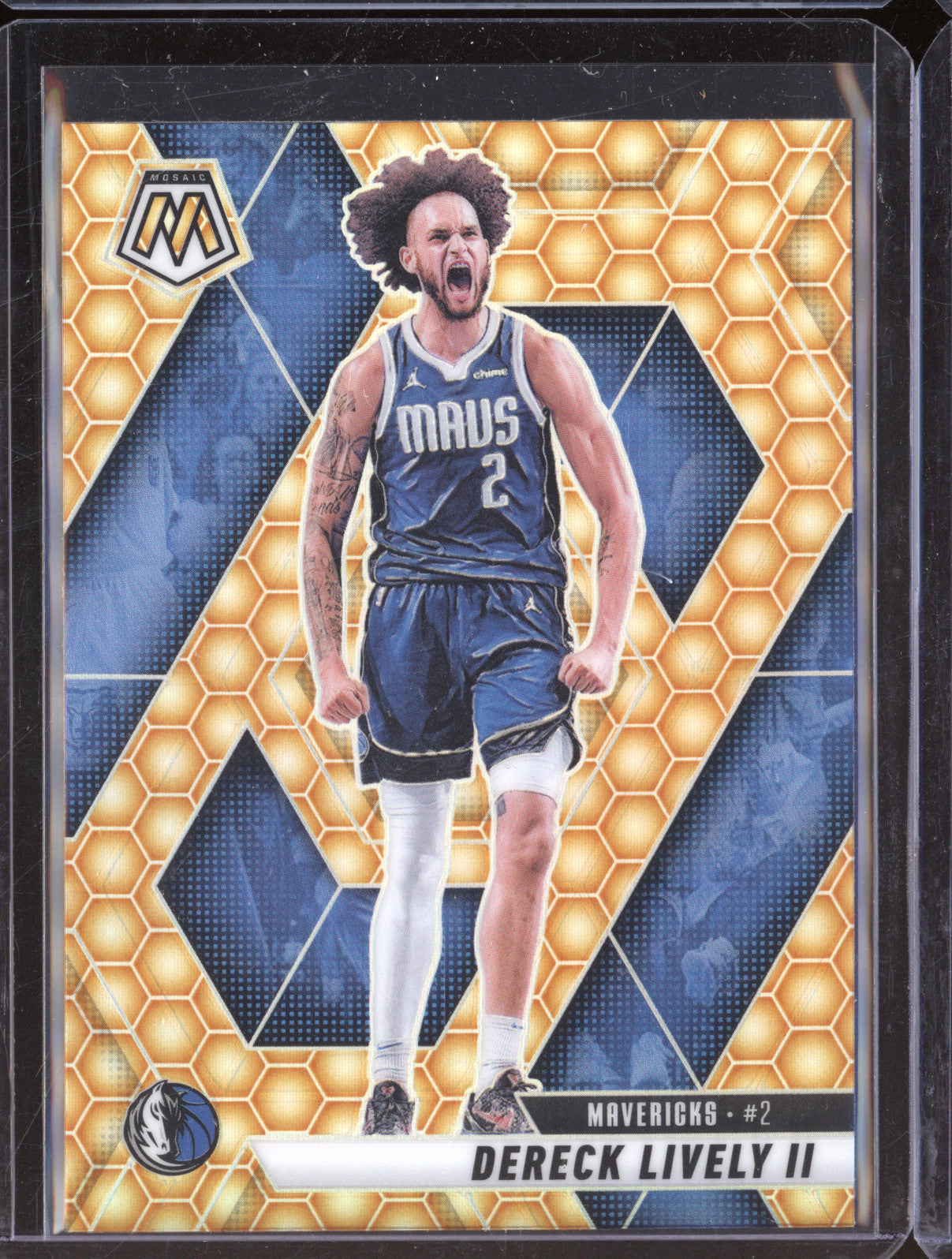 Dereck Lively II 2024-25 Panini Mosaic 115 Honeycomb