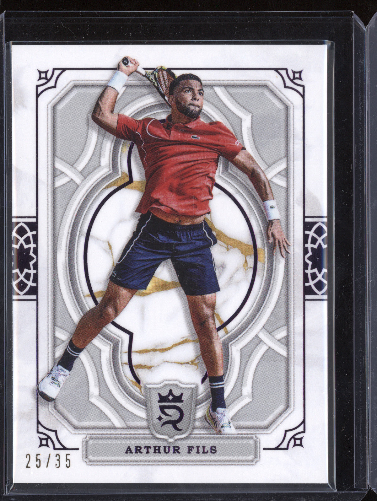 Arthur Fils 2024 Topps Royalty 74 Purple 25/35