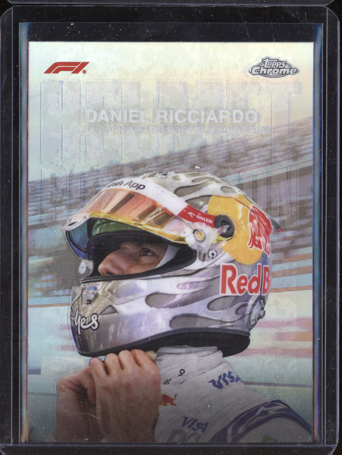 Daniel Ricciardo 2024 Topps Chrome HC-14 Helmet Collection