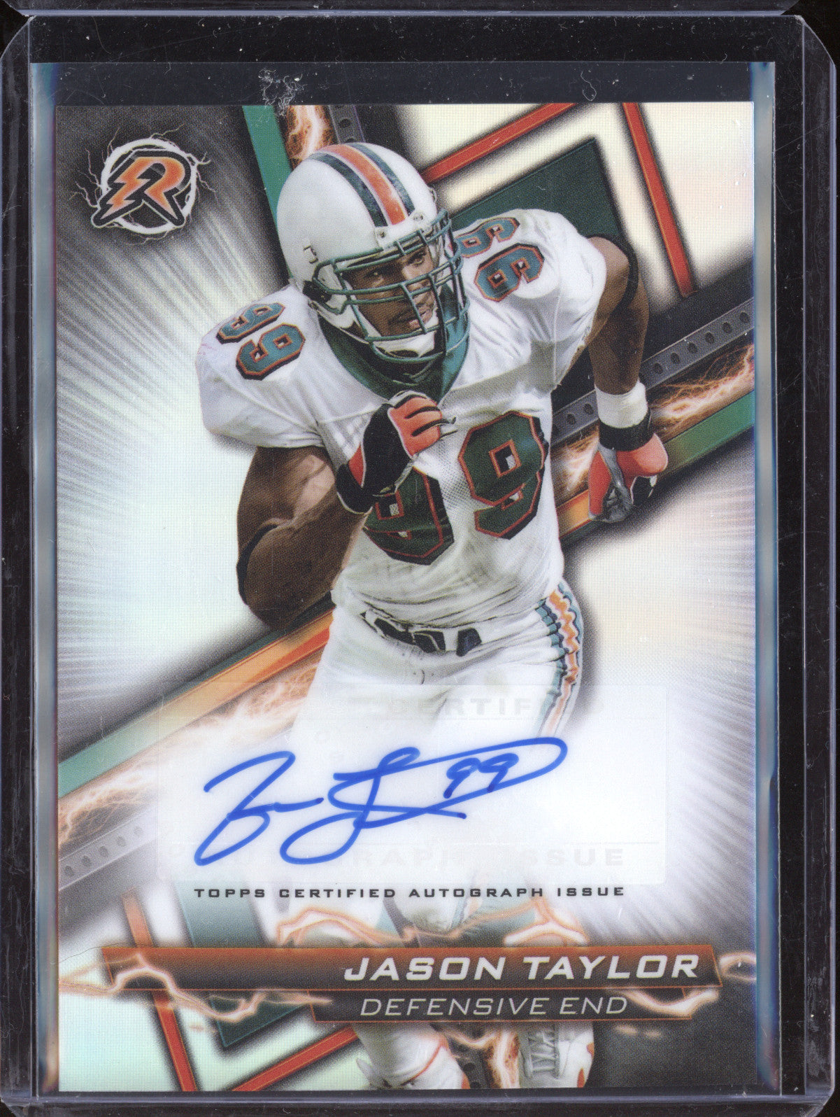 Jason Taylor 2024 Topps Composite RA-JT Resurgence Signatures