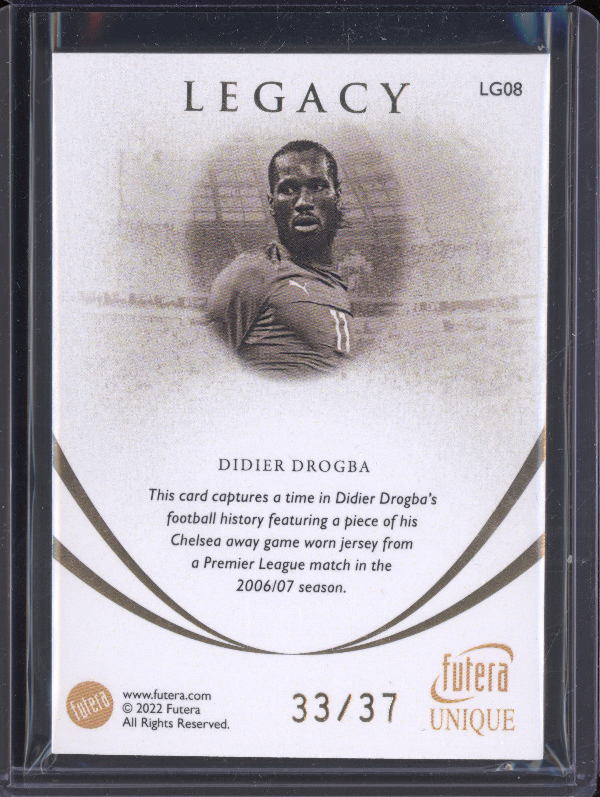 Didier Drogba 2022 Futera LG08 33/37