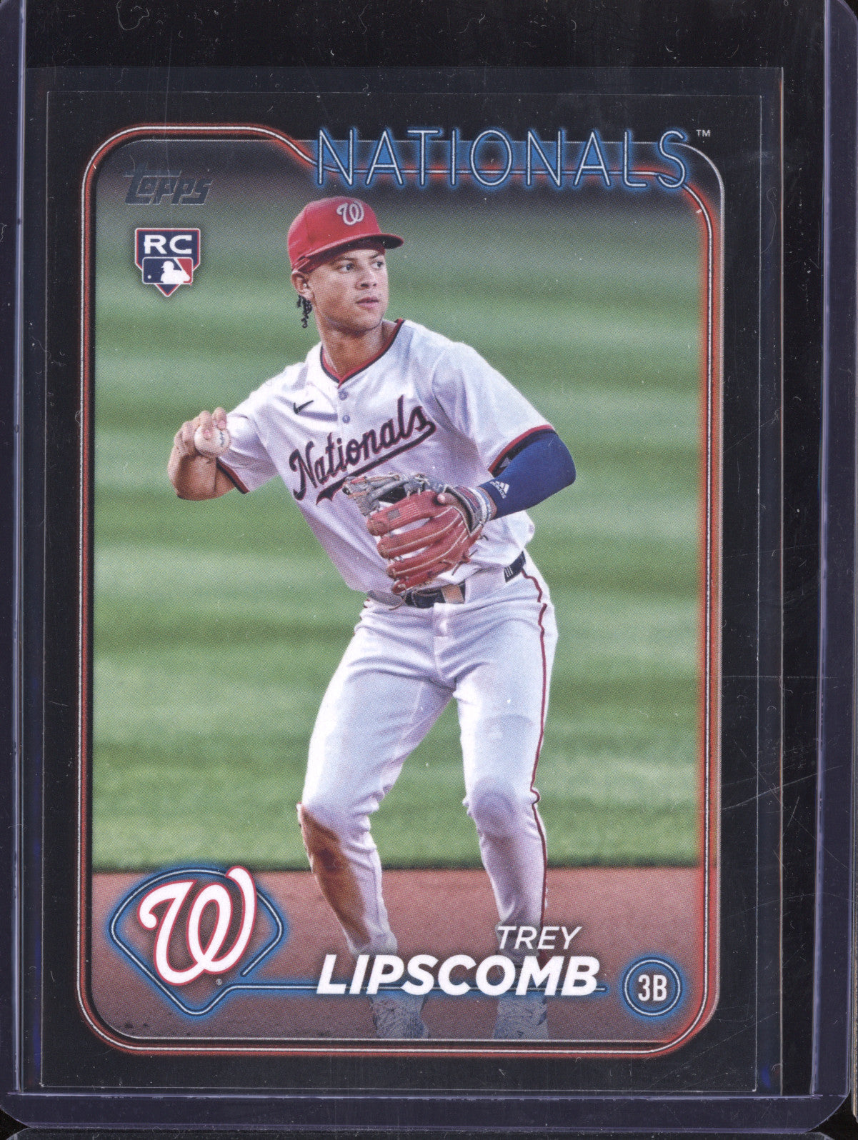 Trey Lipscomb 2024 Topps Update Series US143 Black RC 27/74