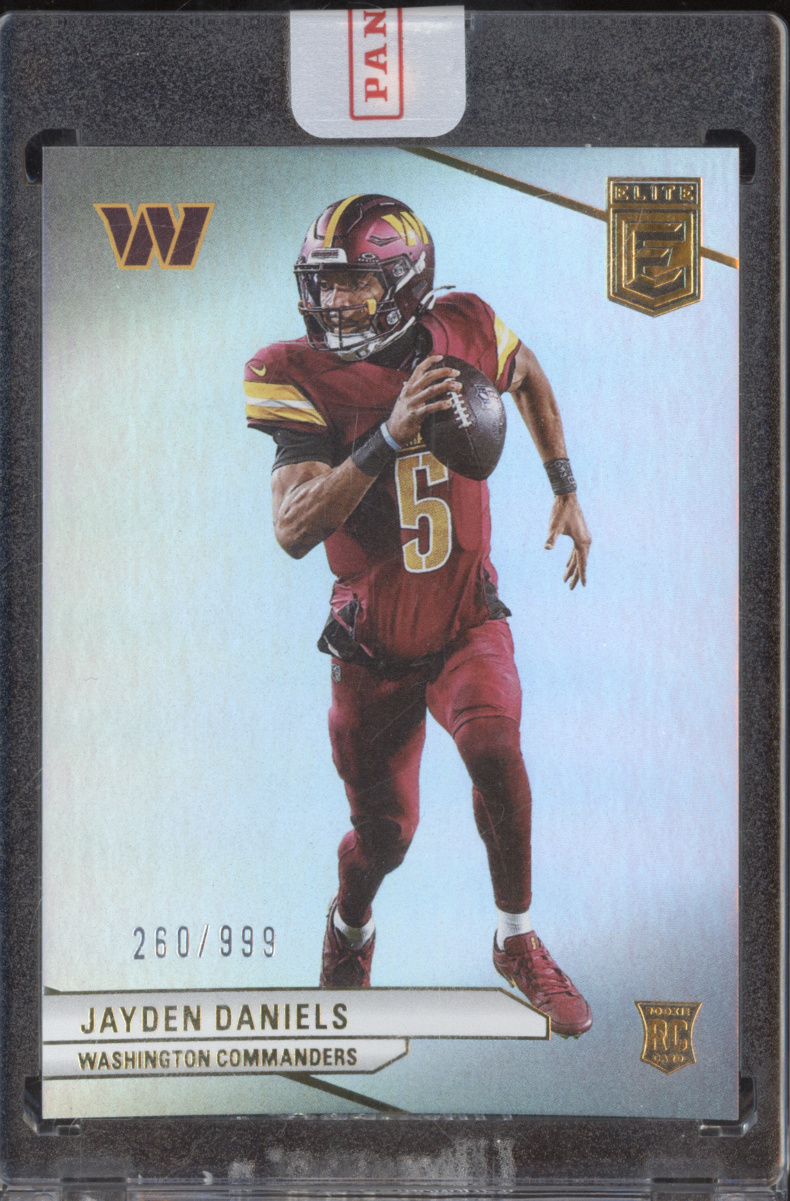 Jayden Daniels 2024 Panini Donruss Elite 204 RC 260/999