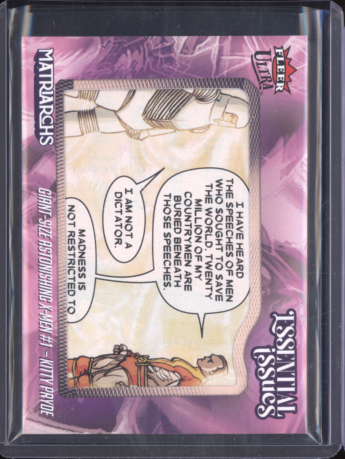 Kitty Pryde 2024 Fleer Matriarchs of Marvel EI-AX1 Essential Issues 50/65