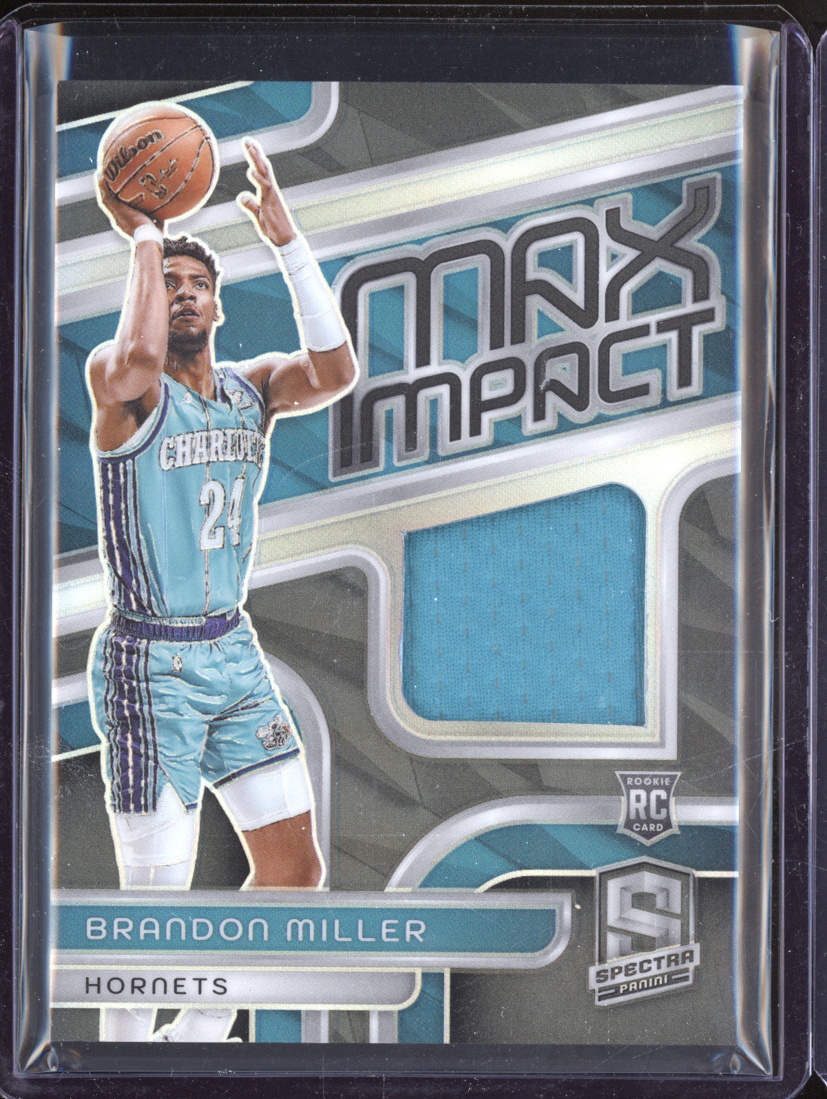 Brandon Miller 2023-24 Panini Spectra MI-BMI Max Impact RC 119/149