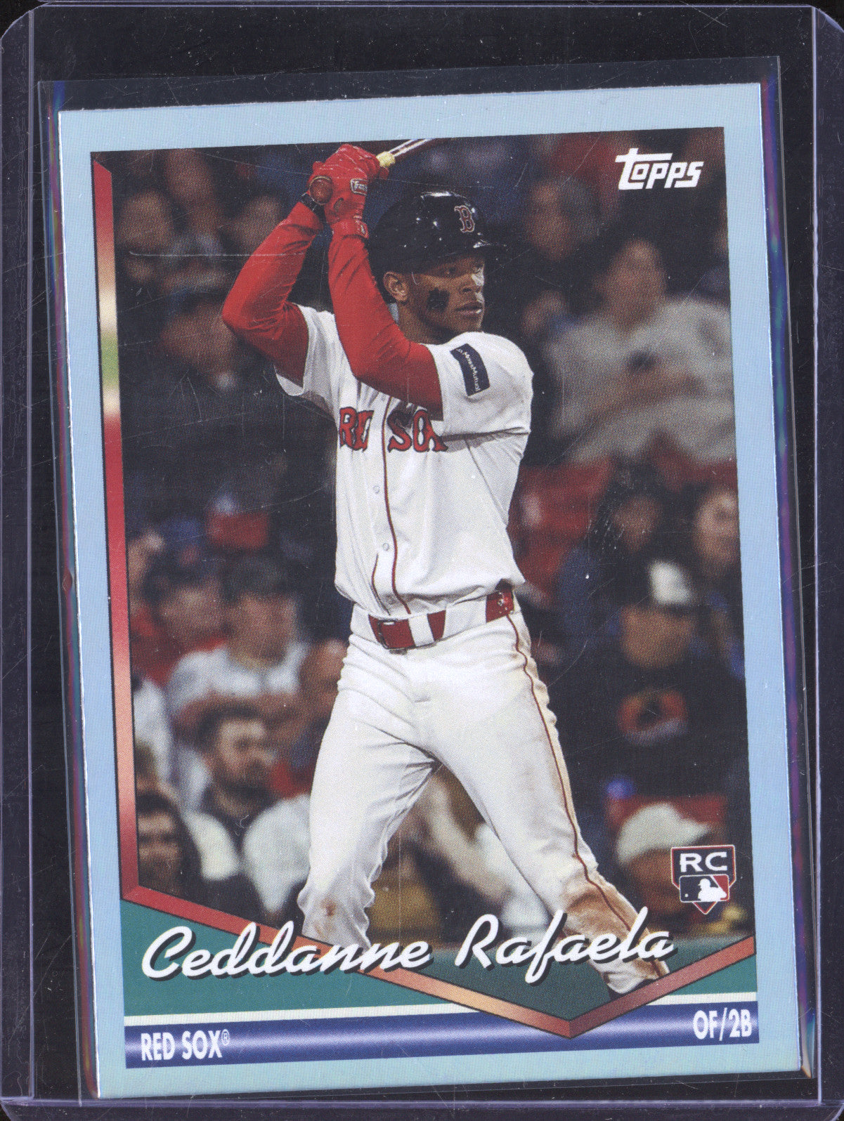 Ceddanne Rafaela 2024 Topps Archives 266 1995 Topps Blue RC 19/25