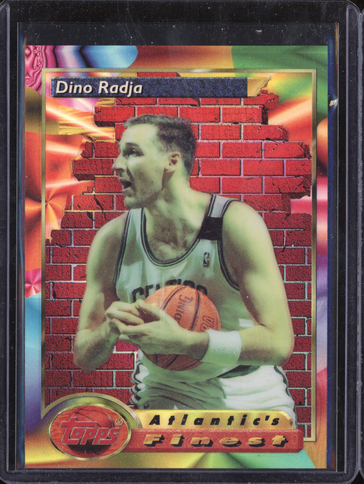 Dino Radja 1993-94 Topps Finest 93 Refractor