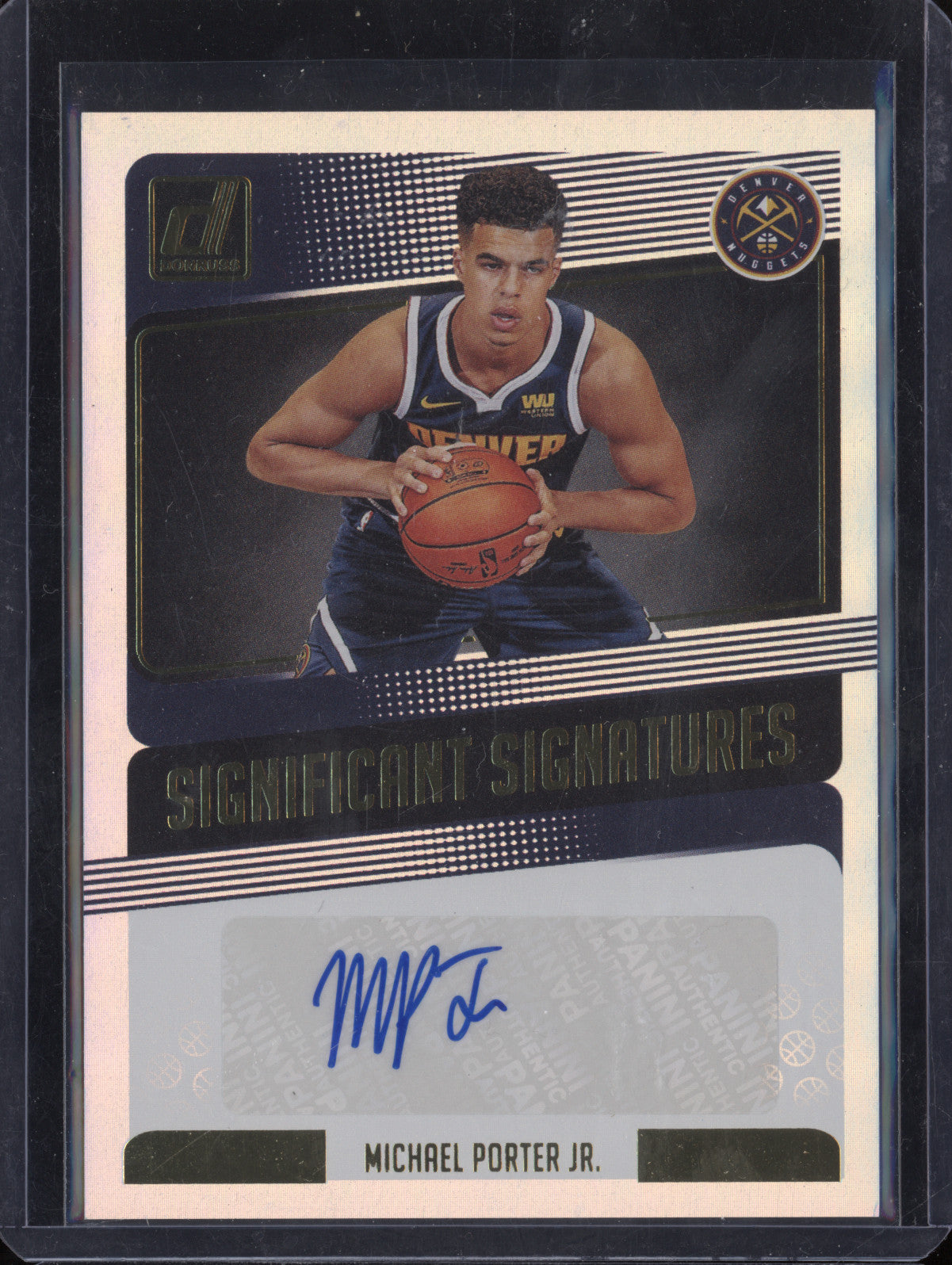 Michael Porter Jr 2018-19 Panini Donruss SS-MPJ Significant Signatures RC