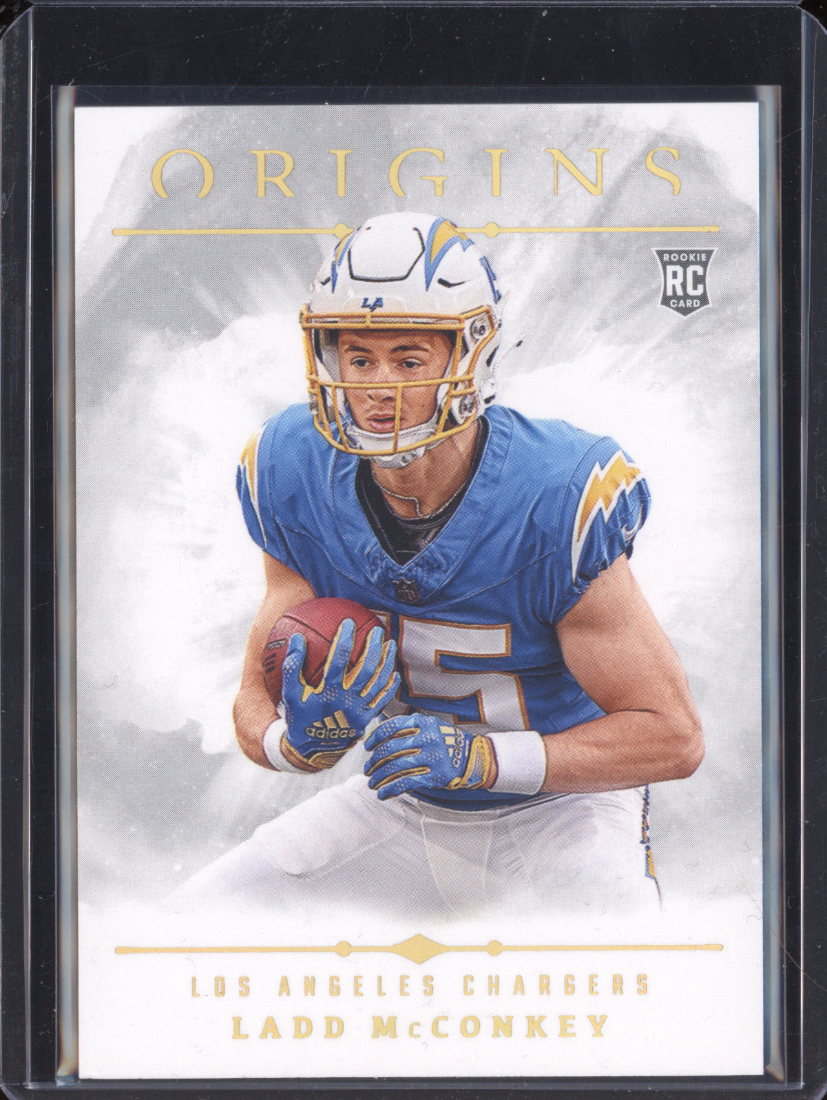 Ladd McConkey 2024 Panini Origins 139 Variation RC