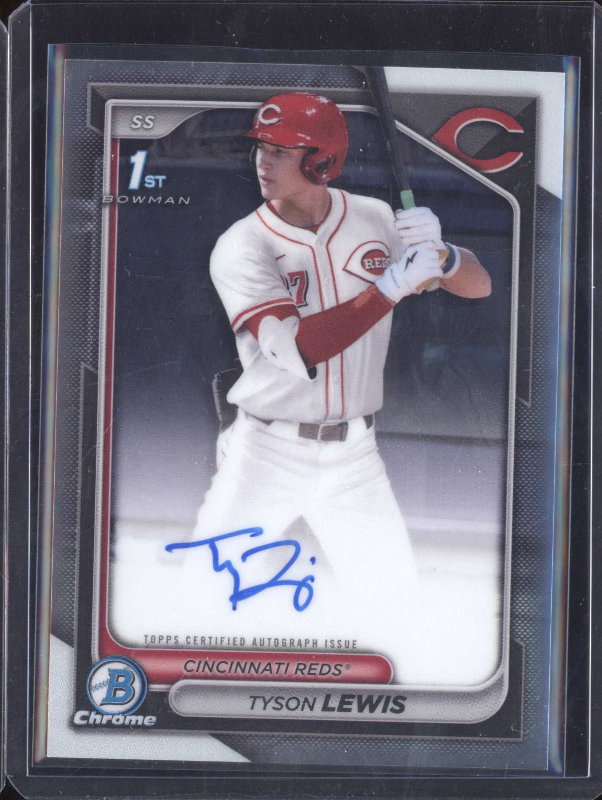 Tyson Lewis 2024 Bowman Draft CPA-TL 1st Prospect Auto RC