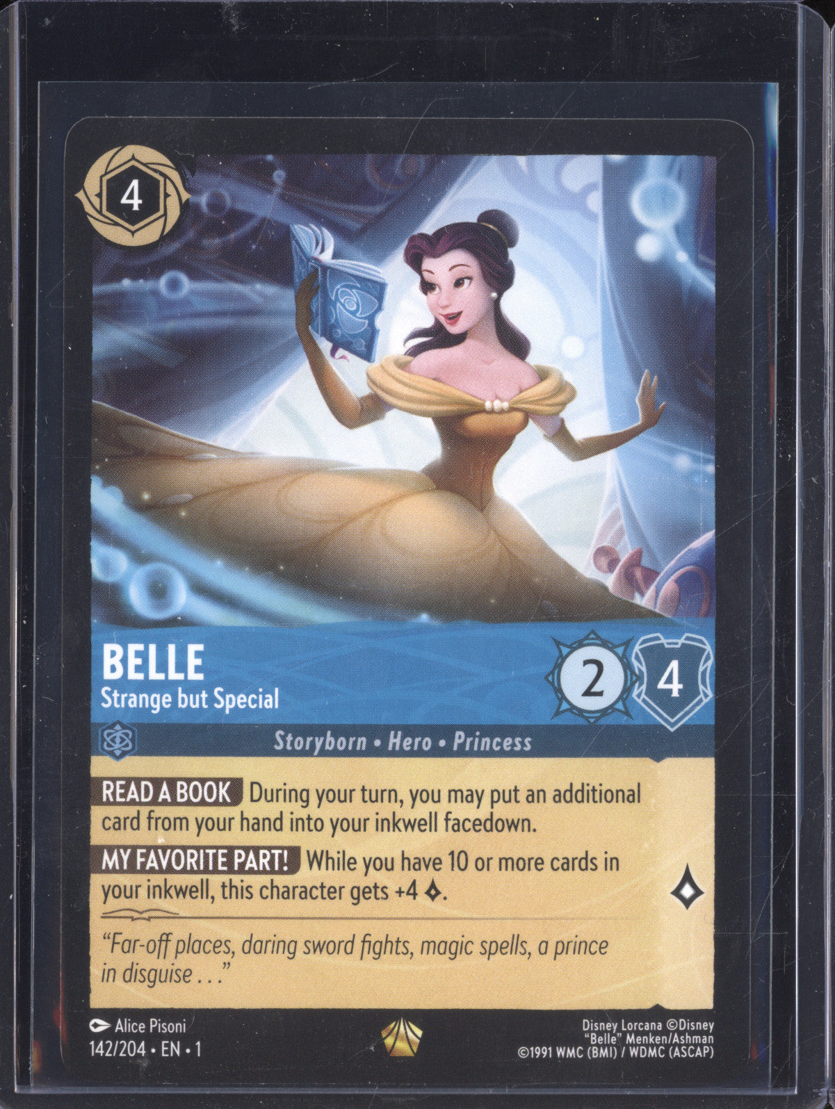 Belle 2023 Lorcana The First Chapter 142/204 Legendary