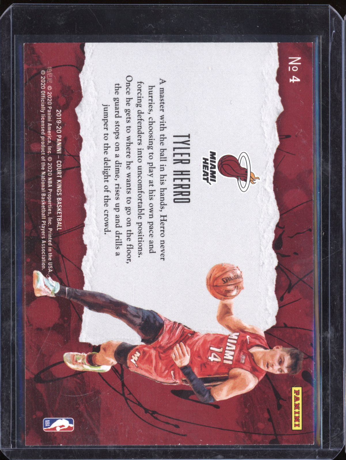 Tyler Herro 2019-20 Panini Court Kings 4 First Steps RC
