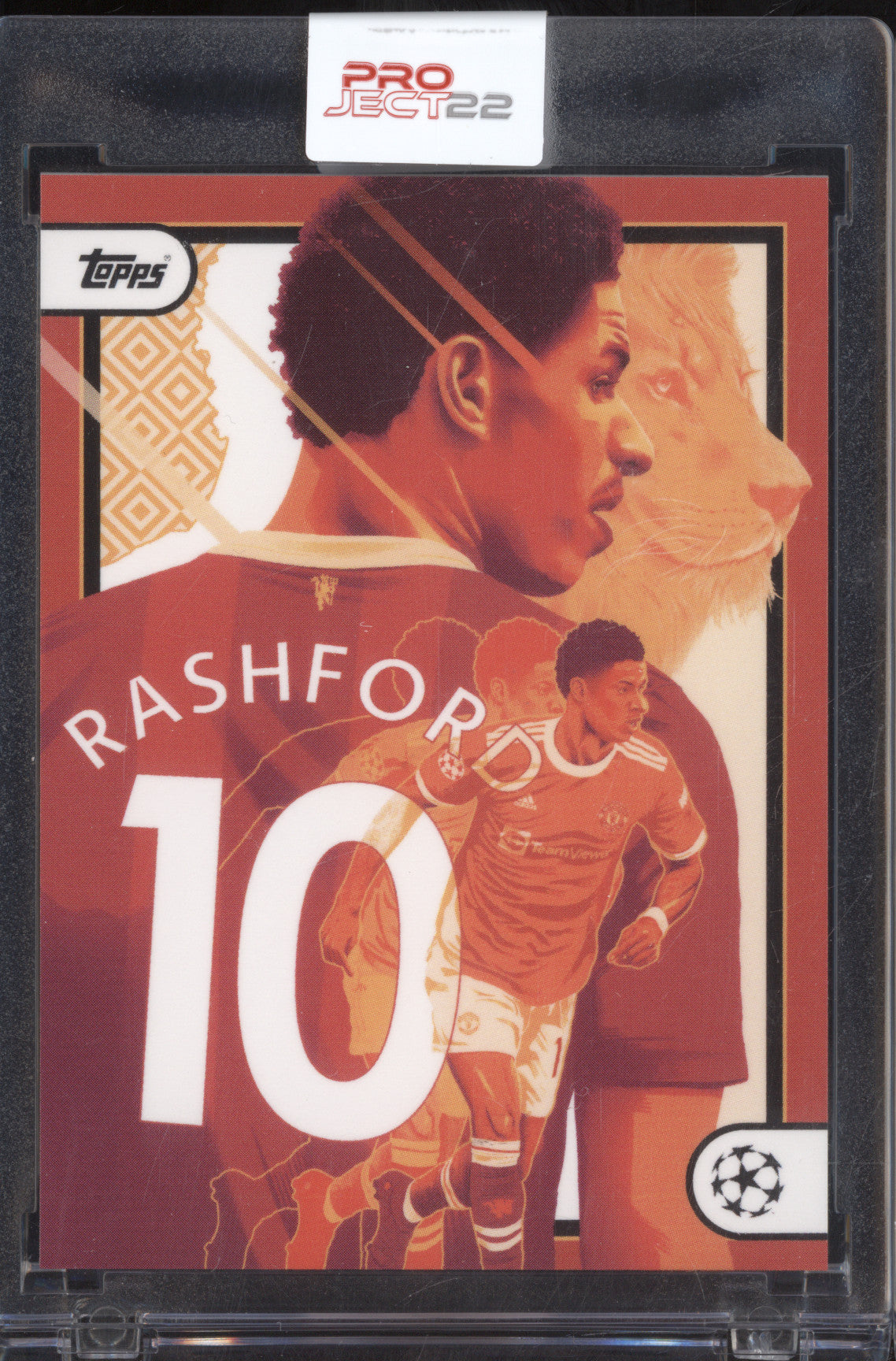 Marcus Rashford 2022 Topps Project 22