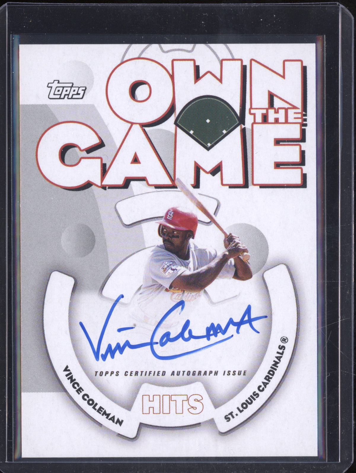 Vince Coleman 2024 Topps Archives 06OGA-VC 2006 Topps Own the Game Auto
