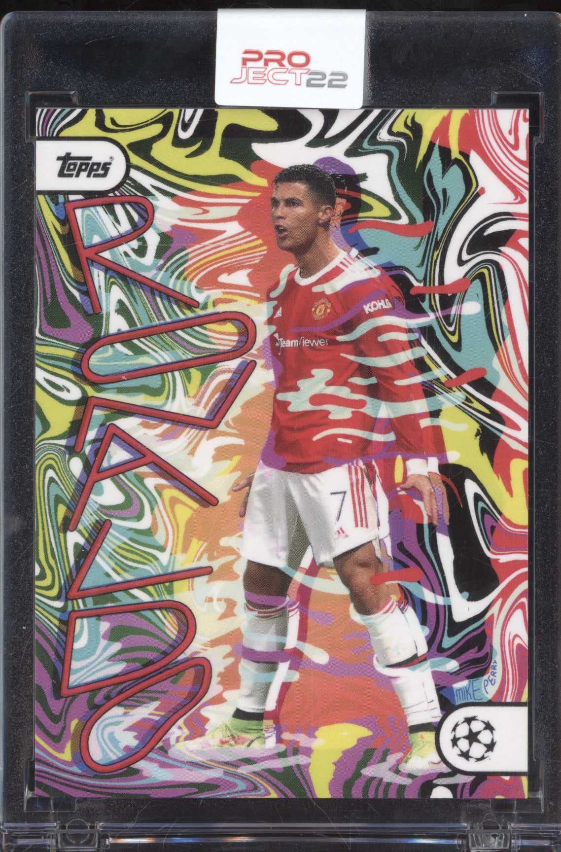 Cristiano Ronaldo 2022 Topps Project 22