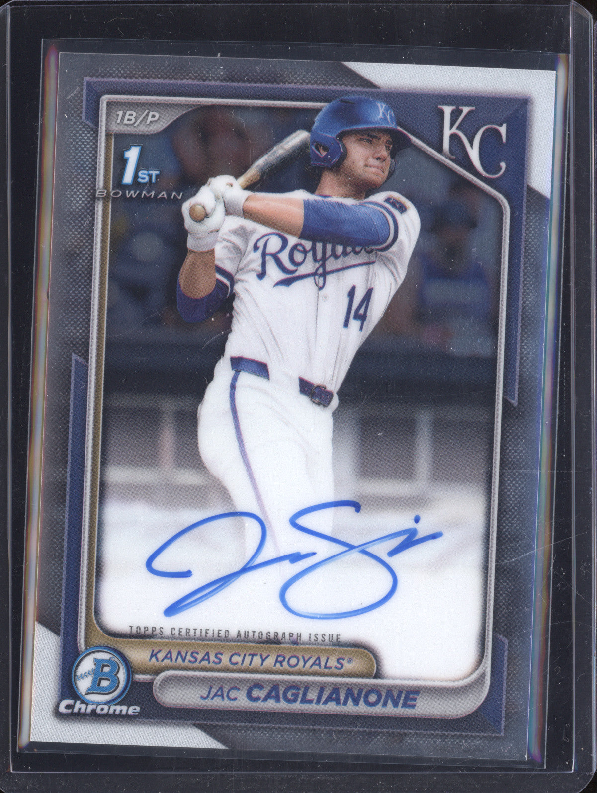 Jac Caglianone 2024 Bowman Draft CPA-JC 3rd Prospect Auto RC