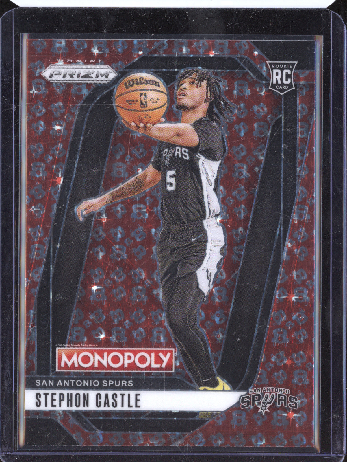 Stephon Castle 2024-25 Panini Prizm 75 Free Parking RC
