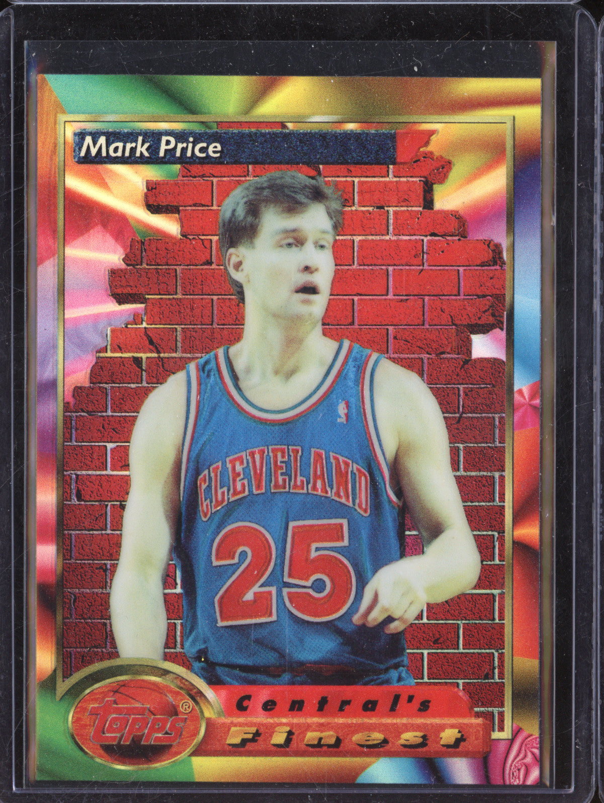 Mark Price 1993-94 Topps Finest 107 Refractor
