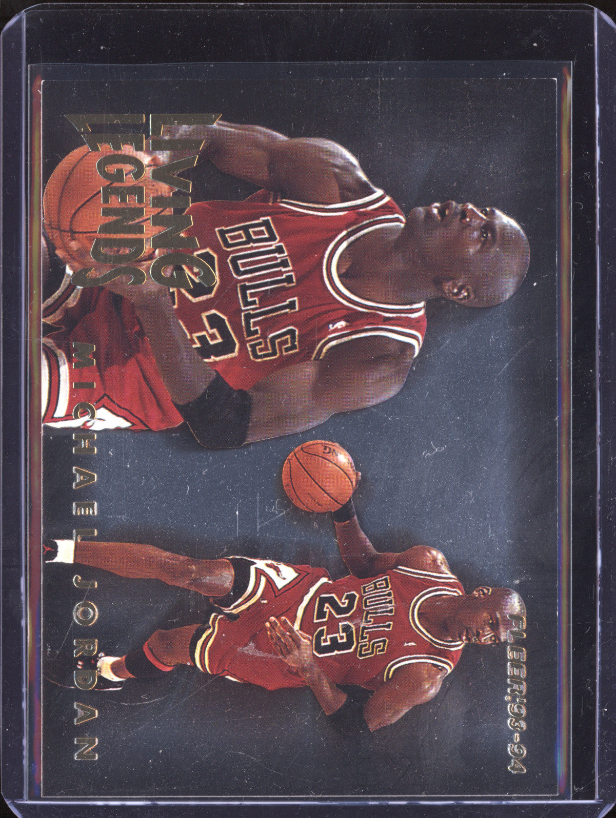Michael Jordan 1993-94 Fleer 4 Living Legends