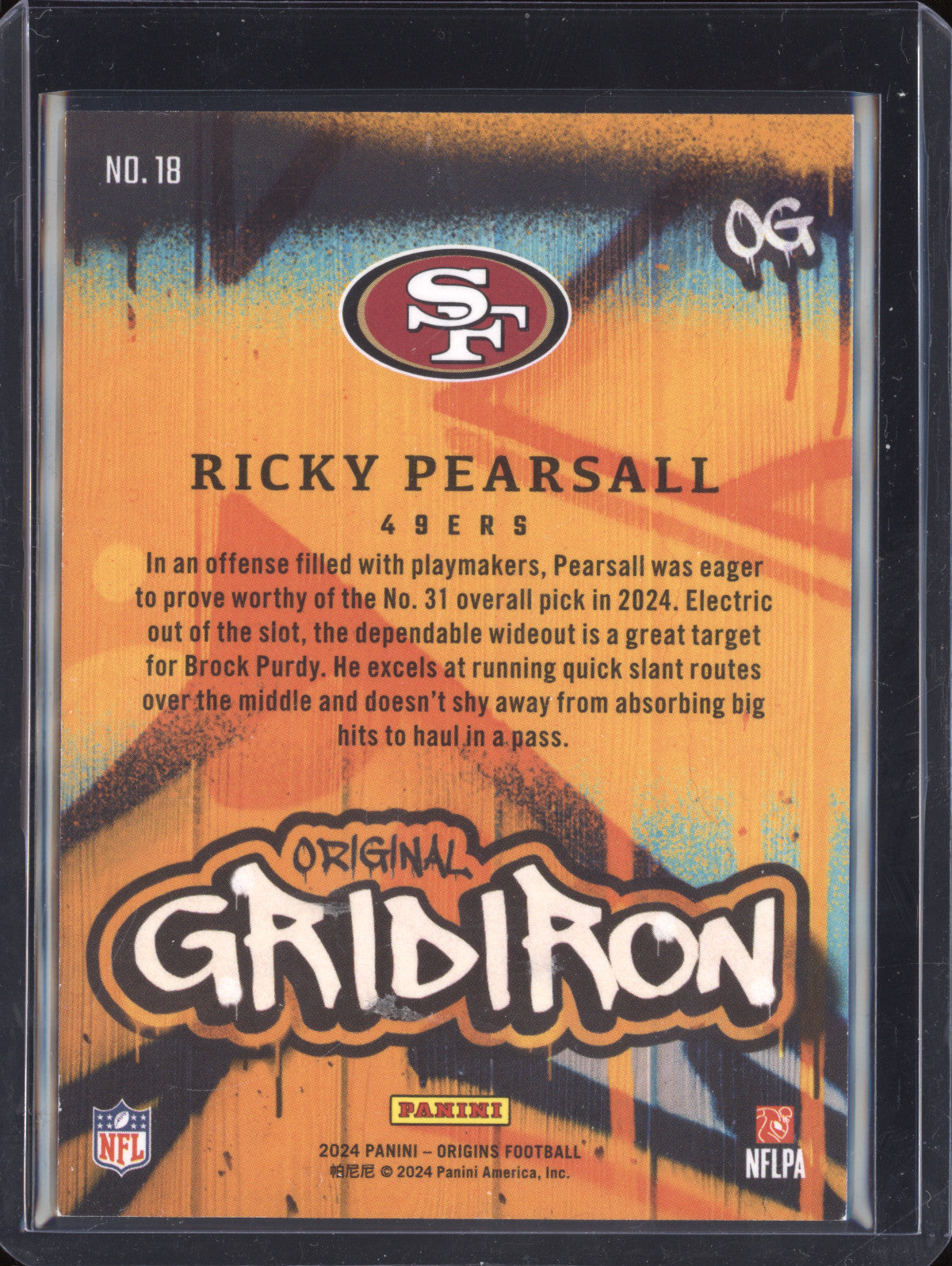 Ricky Pearsall 2024 Panini Origins 18 Original Gridion RC