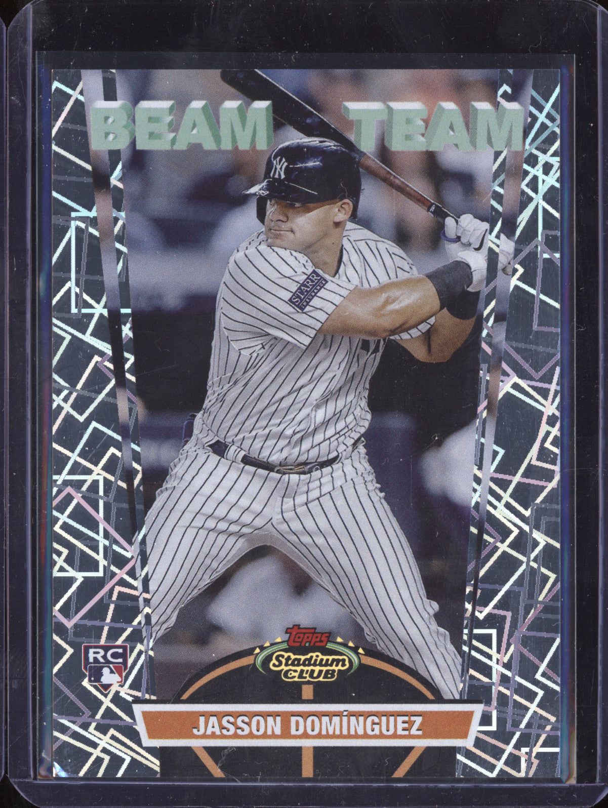 Jasson Dominguez 2024 Topps Stadium Club BT-2 Beam Team