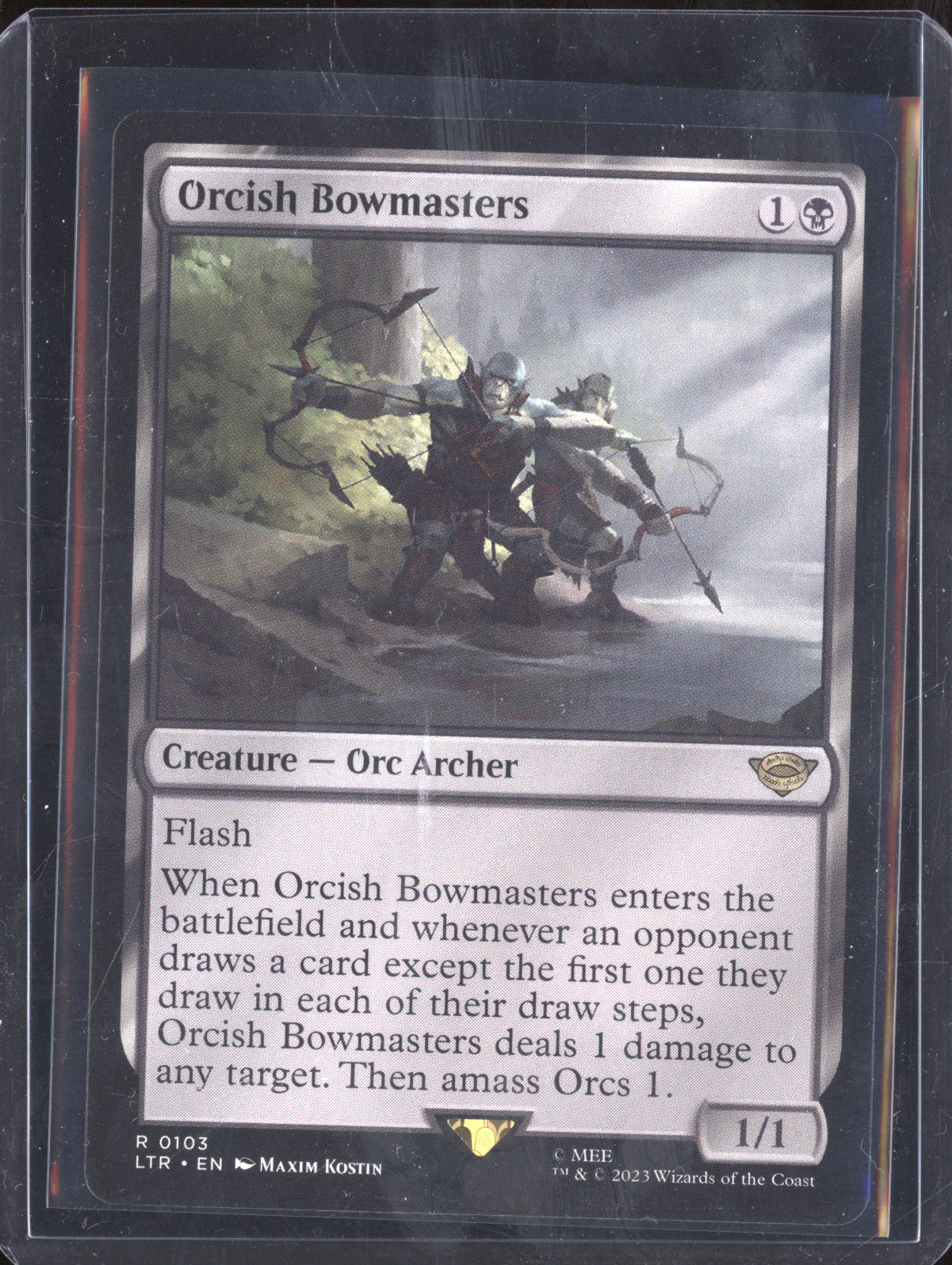 Orcish Bowmasters 2023 MTG LotR: Tales of Middle-earth 103 Rare