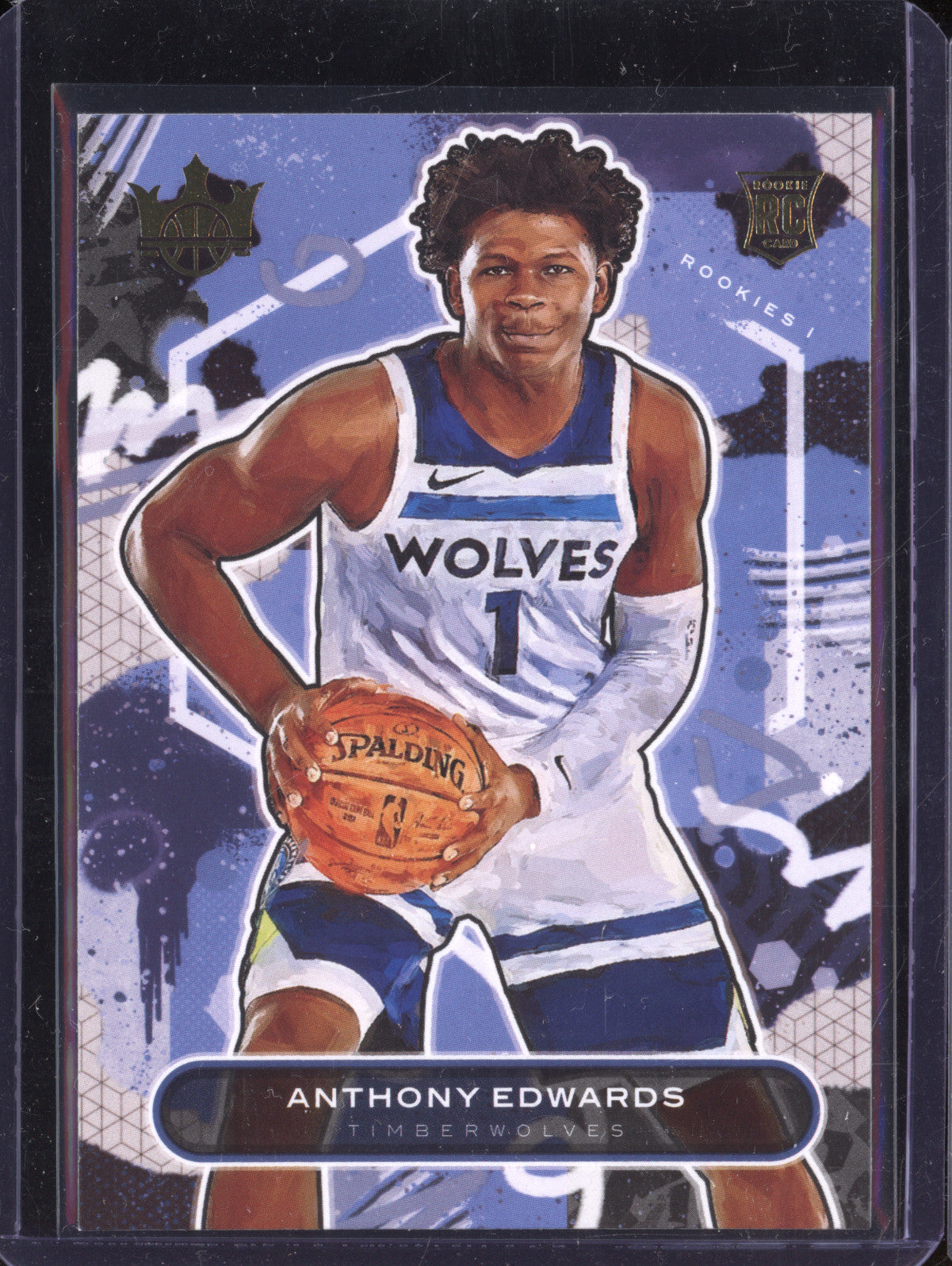Anthony Edwards 2020-21 Panini Court Kings 70