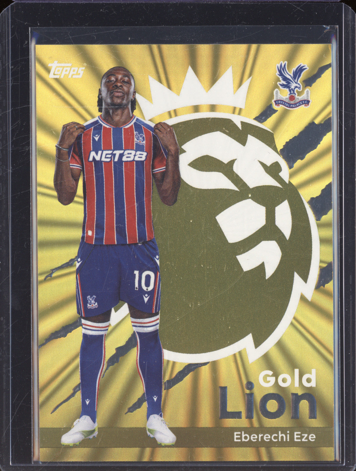 Eberechi Eze 2025-26 Topps Premier League GL 8 Gold Lion
