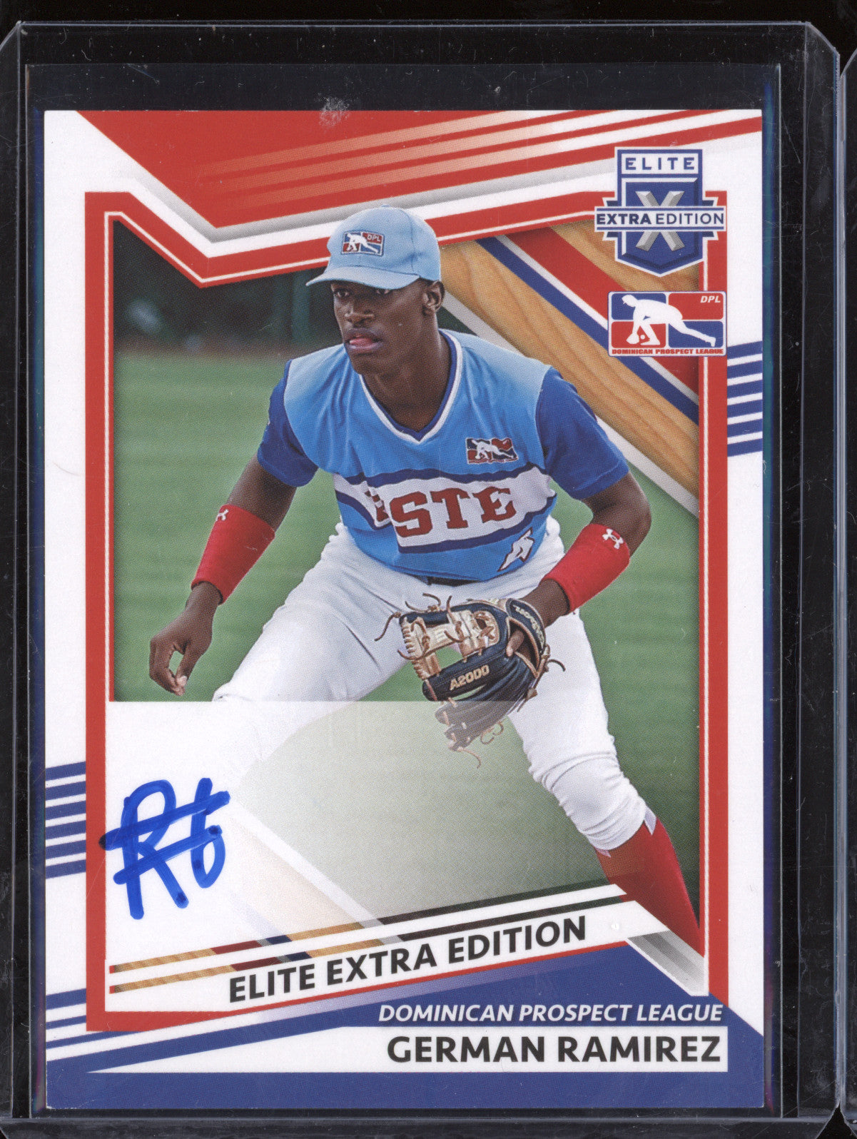 German Ramirez 2022 Panini Elite Extra Edition 214 Signatures