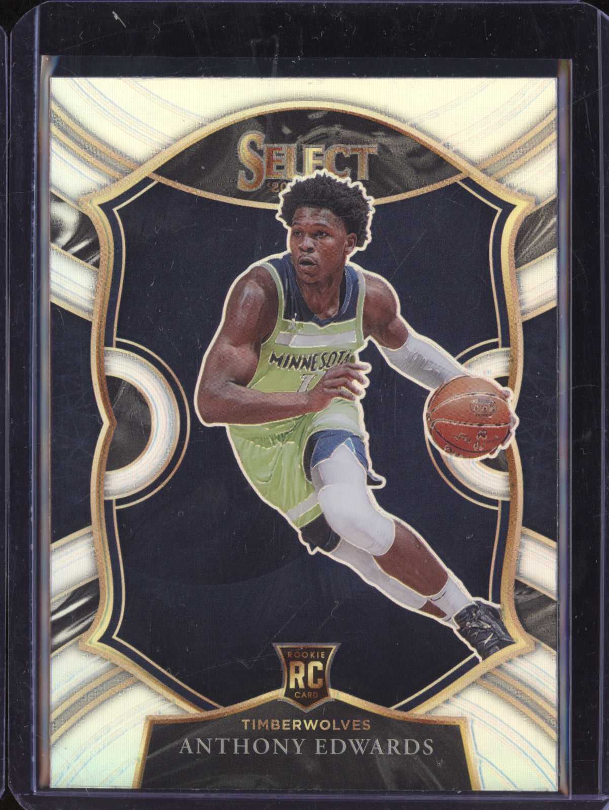 Anthony Edwards 2021 Panini Select 61 Silver RC