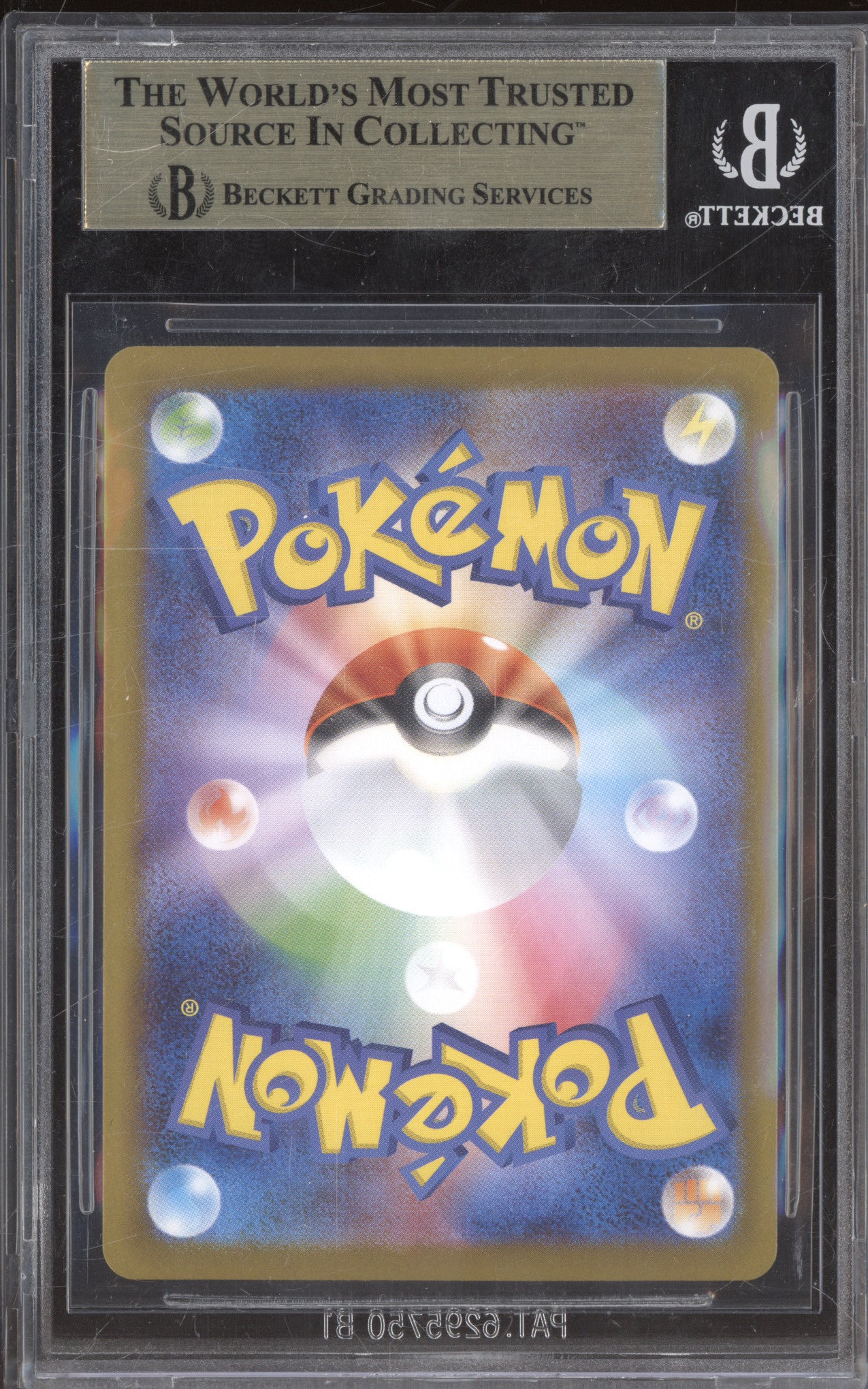 2025 Pokemon Scarlet & Violet 106/098 Team Rocket's Murkrow AR BGS 10