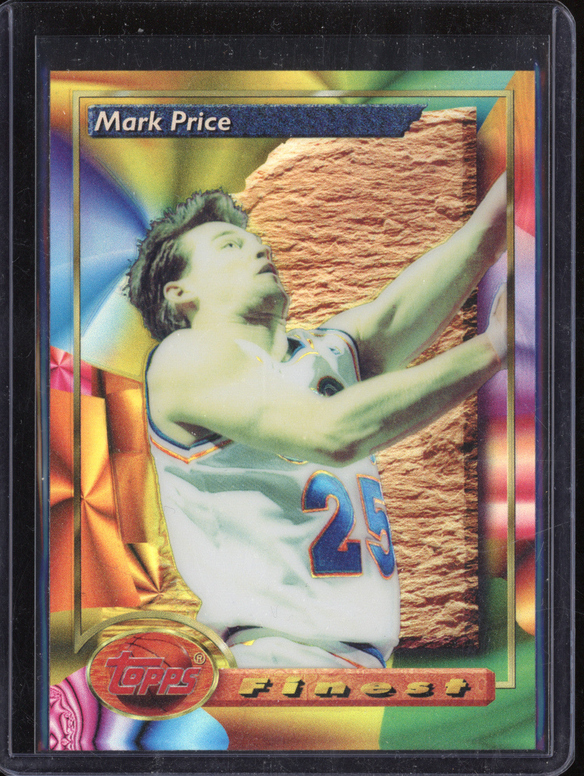 Mark Price 1993-94 Topps Finest 205 Refractor