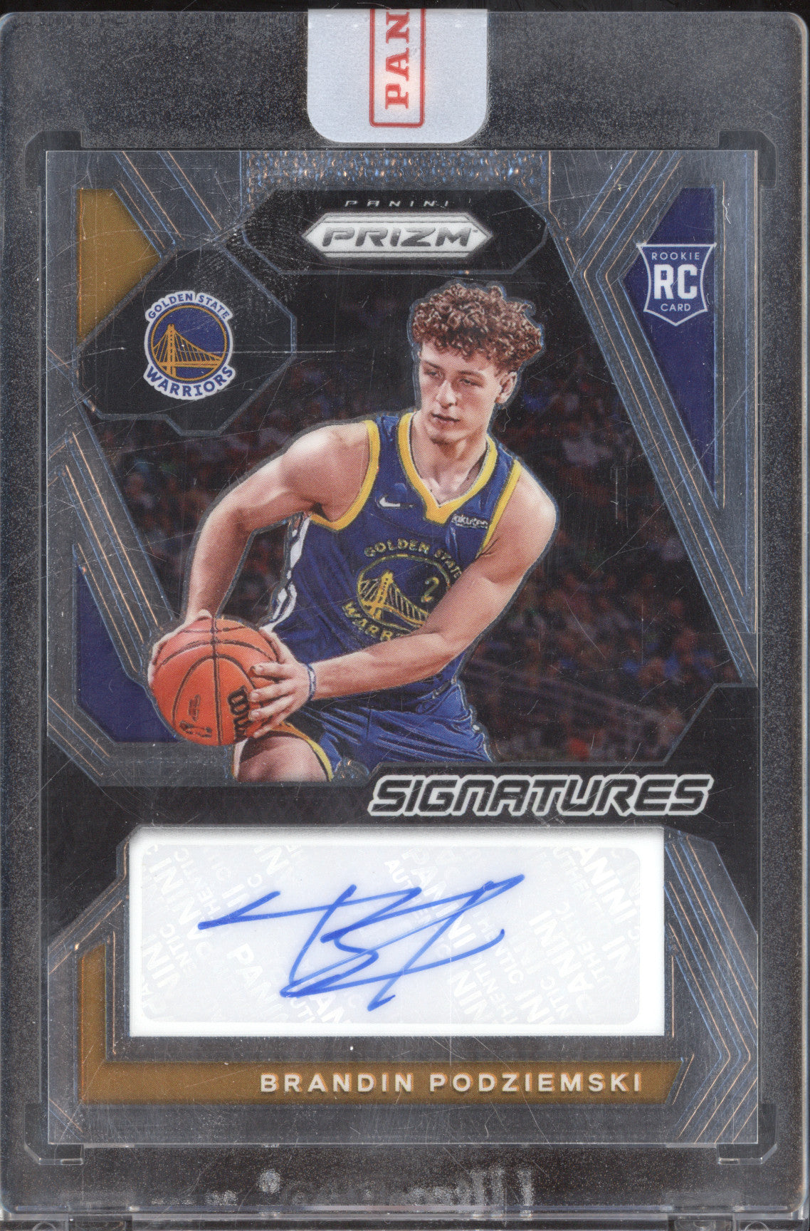 Brandin Podziemski 2023-24 Panini Prizm RSI-POD Signatures RC