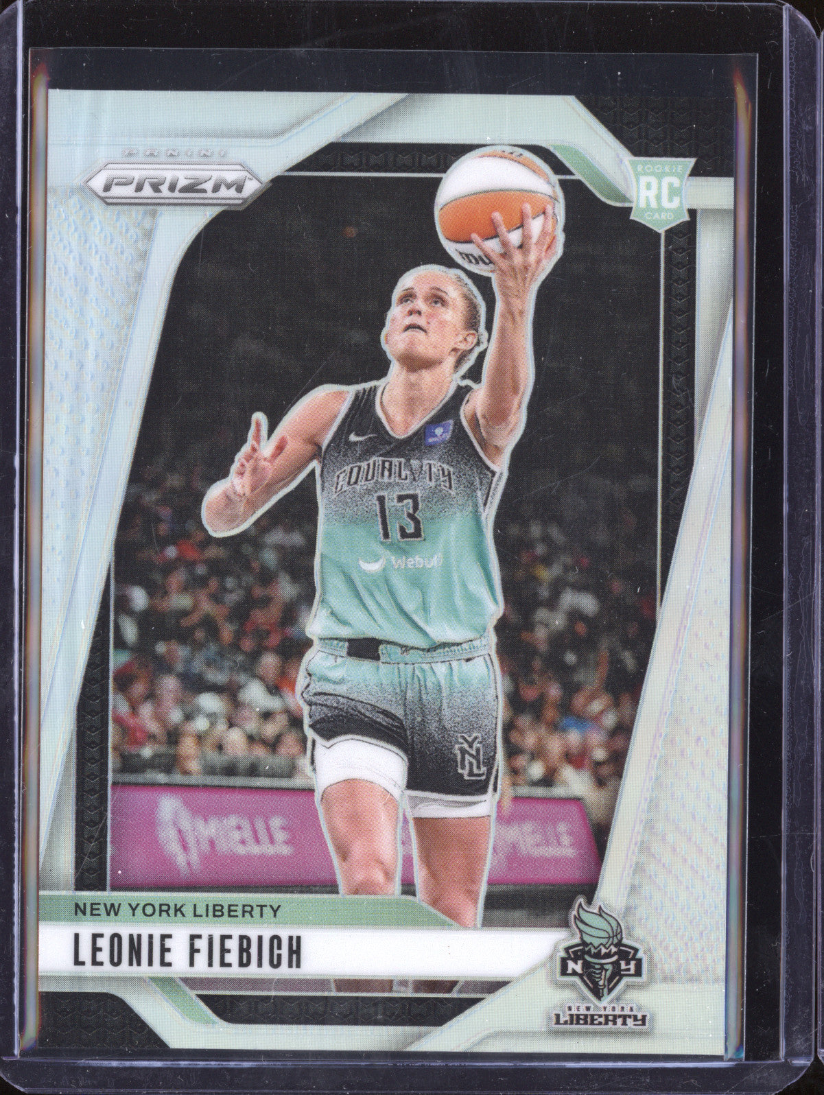Leonie Fiebich 2024 Panini WNBA Prizm 30 Silver RC