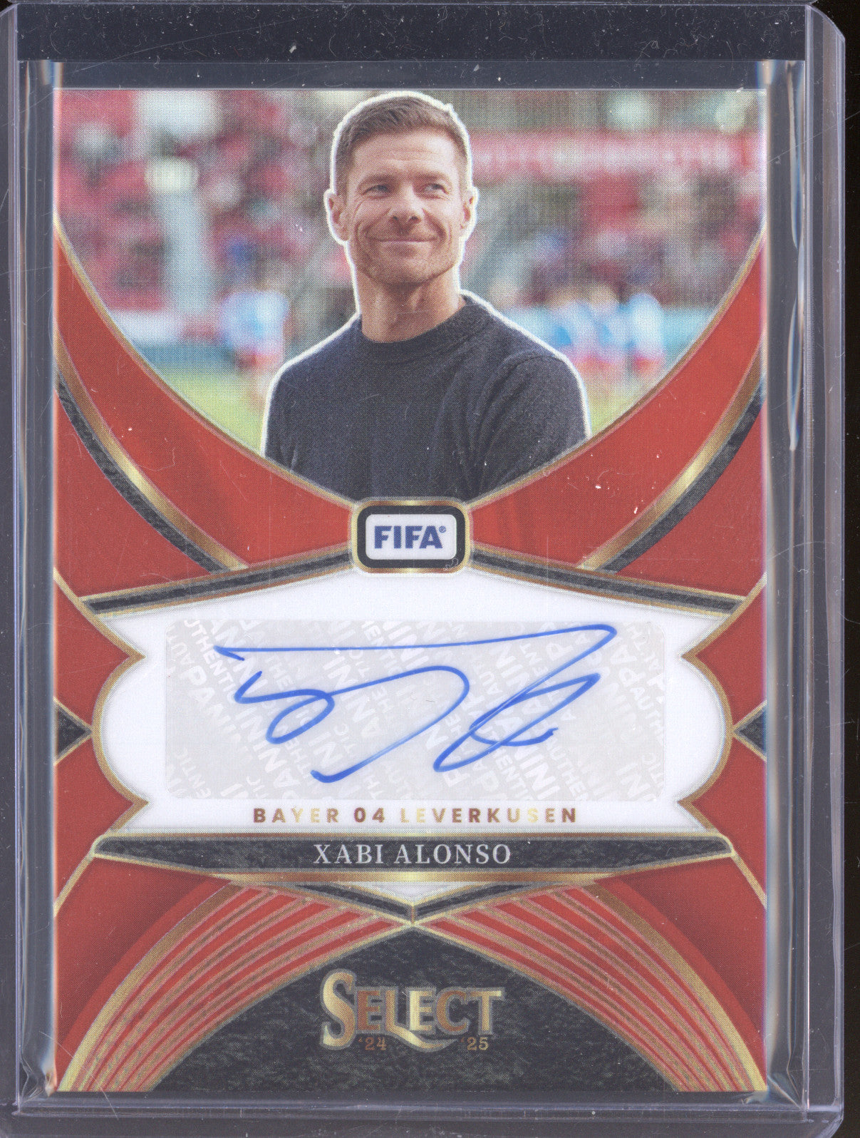 2024-25 Panini Select Fifa SS-XA Xabi Alonso Red Auto